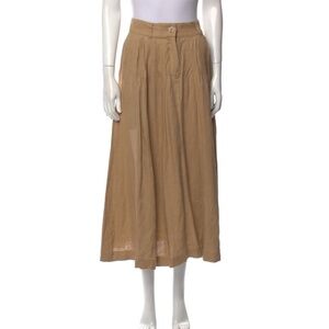 Mara Hoffman Long Khaki Skirt (Size 6)